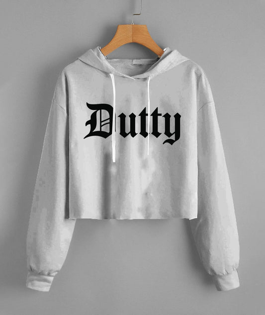 DUTTY Lady's Cropped Hoodie | Women