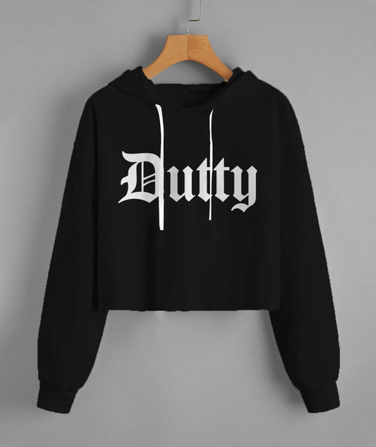 DUTTY Lady's Cropped Hoodie | Women