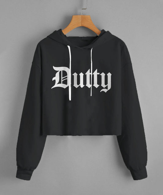 DUTTY Lady's Cropped Hoodie | Women